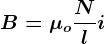 B=\muo\fracNli