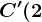 C'(2;6)