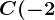 C(-2;6)