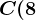 C(8;2)