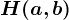 H(a,b)
