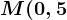 M(0,5;7,5)