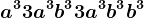 a^3+3a^3b^3+3a^3b^3+b^3
