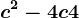 c^2-4c+4