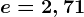 e=2,71