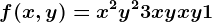 f(x,y)=x^2+y^2+3xy+x+y+1