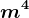m^4