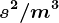 s^2/m^3