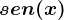 sen(x)
