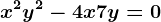 x^2+y^2-4x+7y=0
