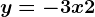 y=-3x+2