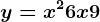 y=x^2+6x+9