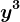 y^3